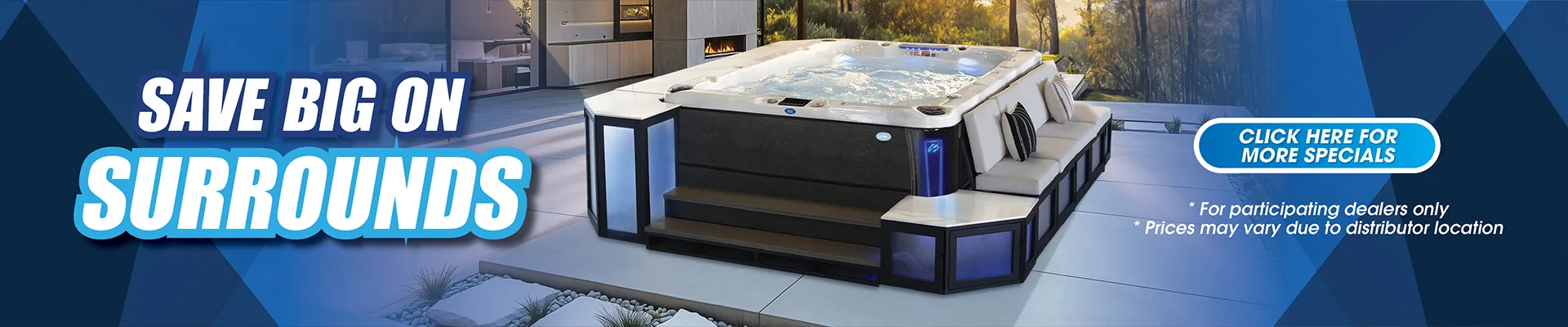 Calspas hot tub being used in a family setting - San Lucas
