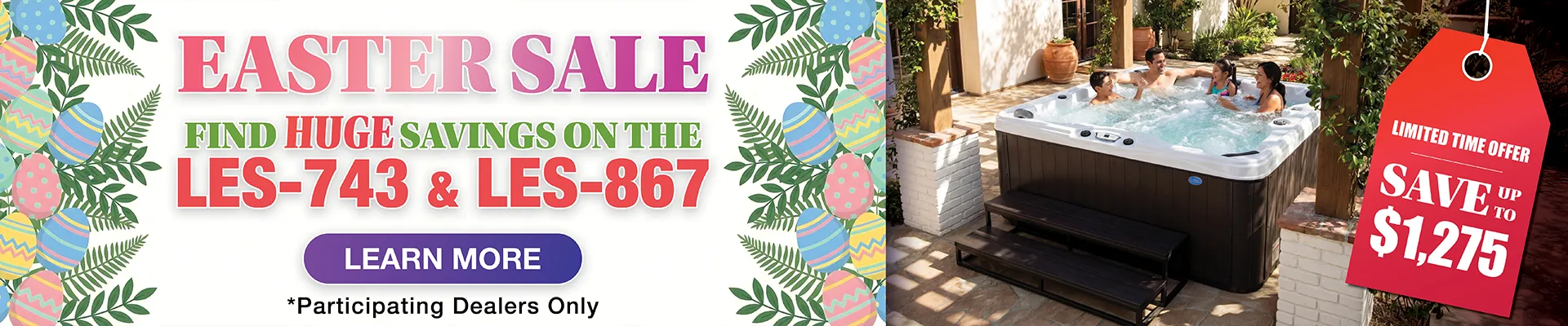 Calspas hot tub being used in a family setting - San Lucas